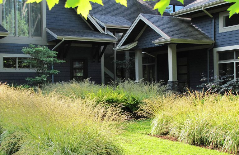 Paysagiste aménagement Sherbrooke 2019 Zeste graminées entrée quiétude verdure 5