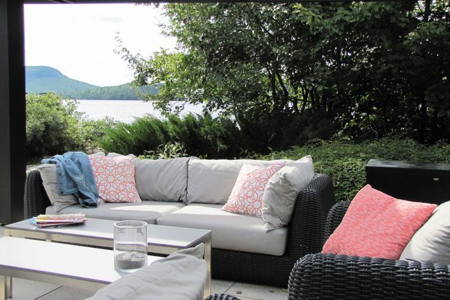 Paysagiste aménagement Sherbrooke 2019 Chic détente salon jardin lac aire de vie 6
