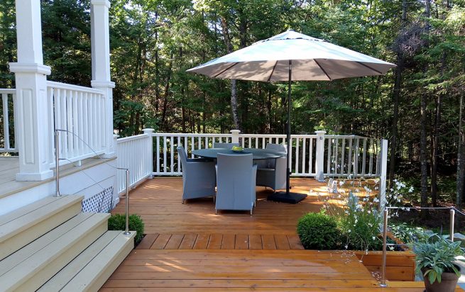 bois forêt détente repas
