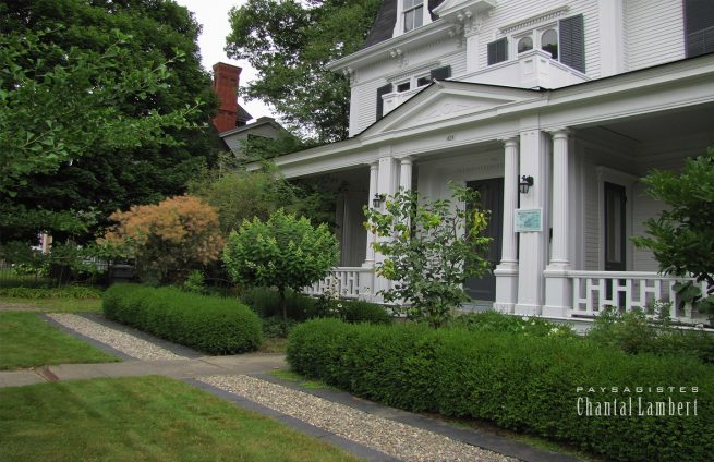 sentier-de-gravier maison patrimoniale