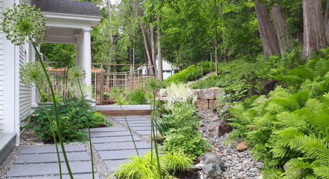 Entrée principale invitante